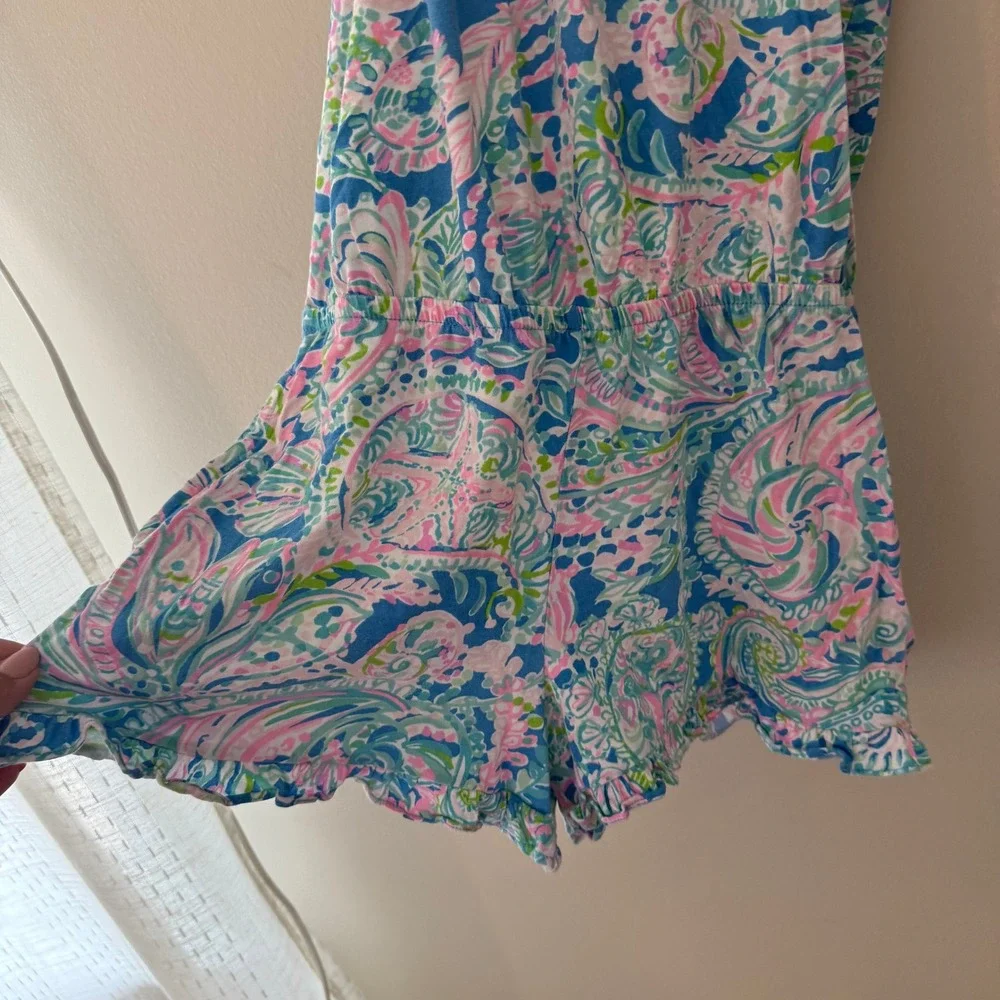 Lilly Pulitzer floral features boho